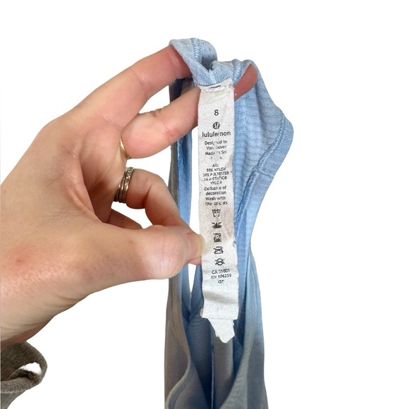 Lululemon Swiftly Tech Racerback in Cool Breeze Blue W1NG7S - Picture 9 of 10